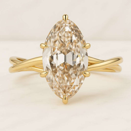 Unique Engagement Ring Minimalist Jewelry