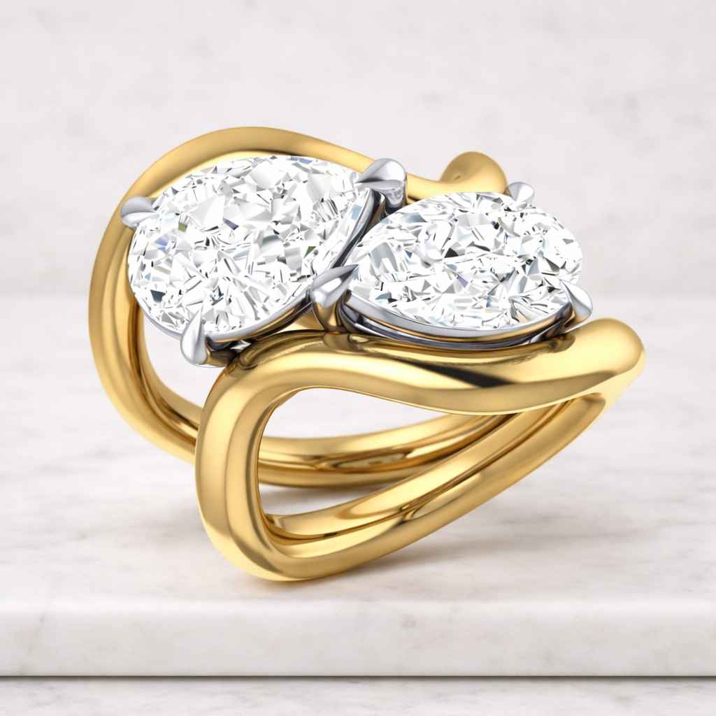 unique gold ring