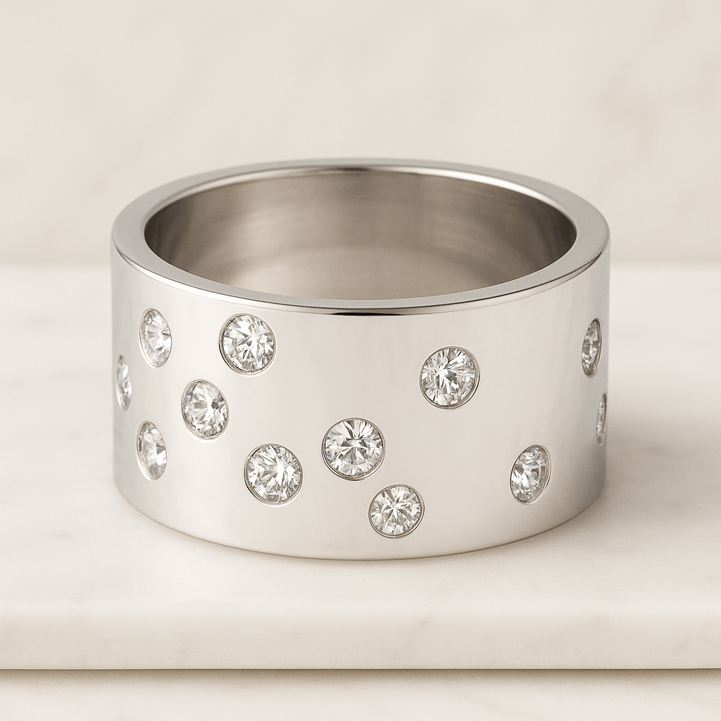 Unique Proposal Ring for Her Six Claw Prong Setting Ring Gifts