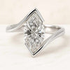 Marquise Lab-Grown Diamond Bypass Ring