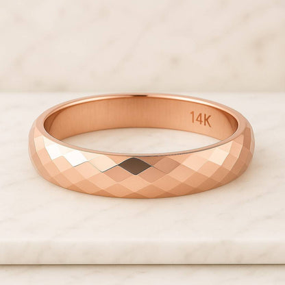  VVS2 Clarity Emerald Cut Lab Grown Diamond Solitaire Bezel Engagement Ring