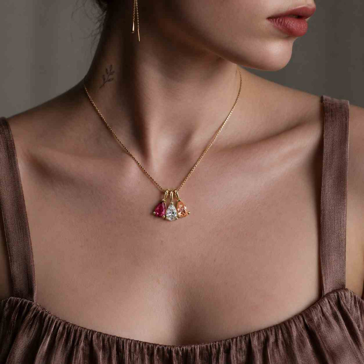 vvs e lab grown diamond heart solitaire, 14k yellow gold diamond heart necklace
