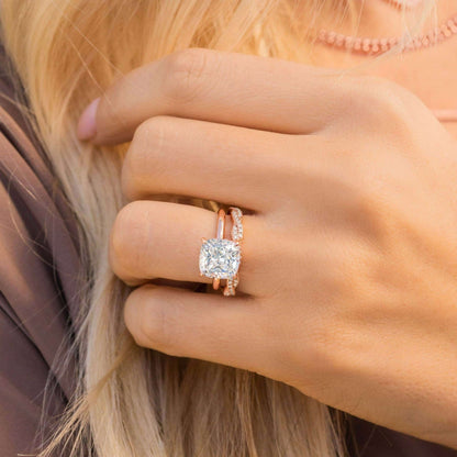  Vermeil Silver Promise Ring