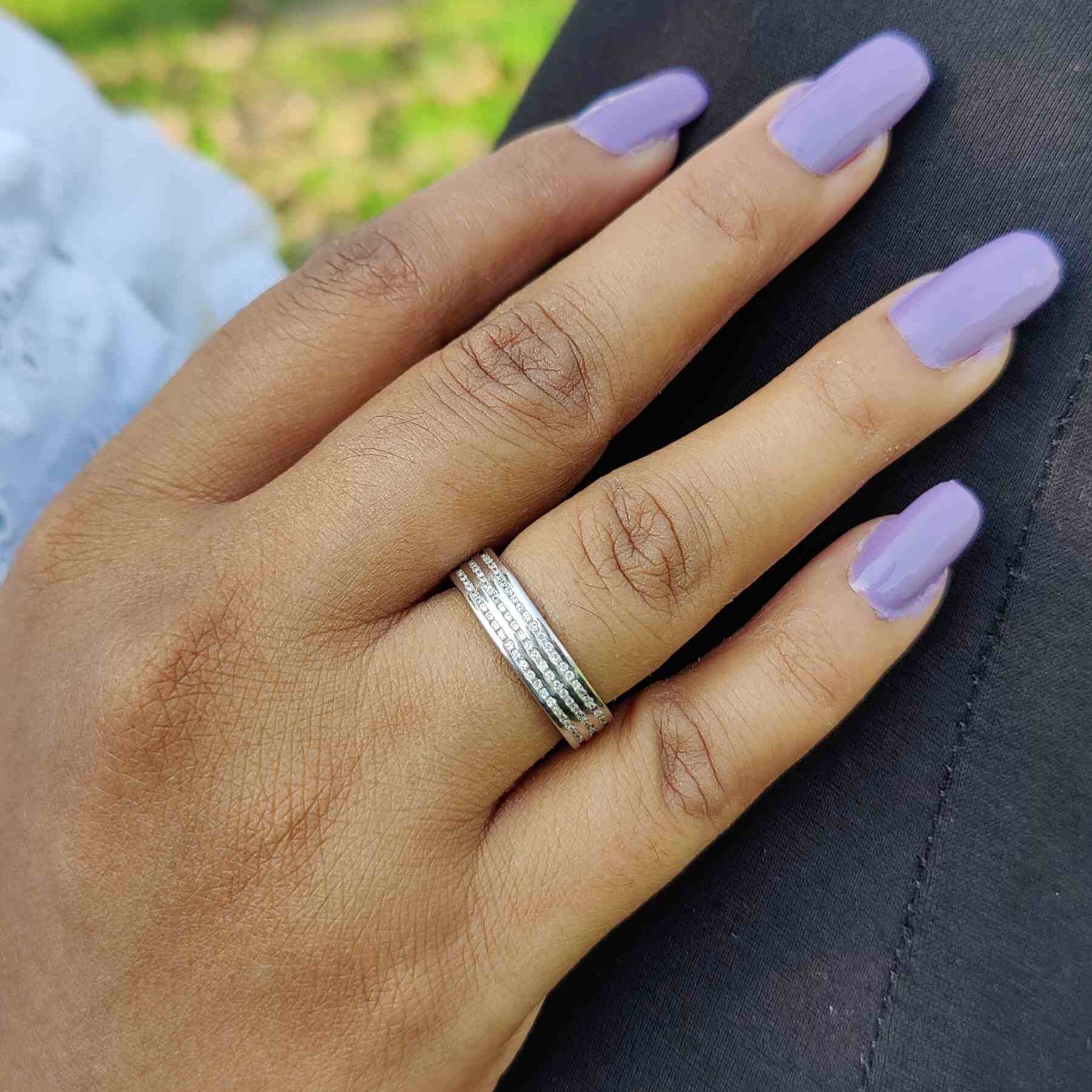 Vintage Diamond Band