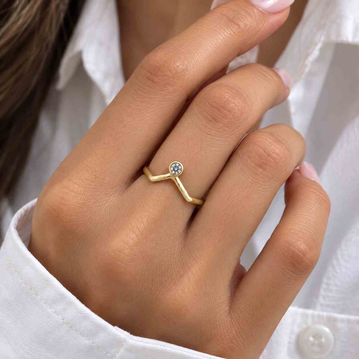 Vintage Kite Salt And Pepper Diamond Engagement Ring, Delicate Moissanite Cluster Wedding Ring