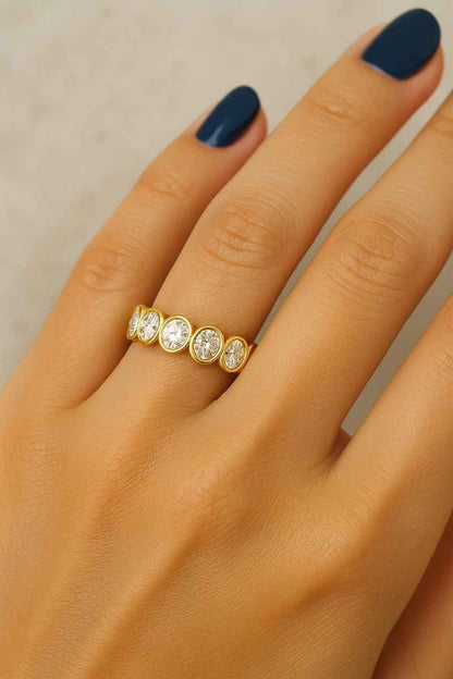 Vintage Marquise Cut Moissanite Engagement Ring Cluster Diamond Wedding Ring Three Stone Ring Delicate 14k Solid Gold Diamond Promise Ring
