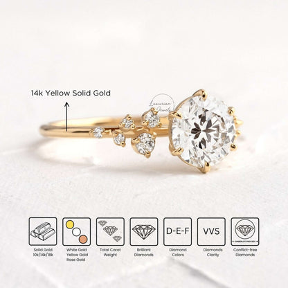 Vintage Real Diamond Ring Mother