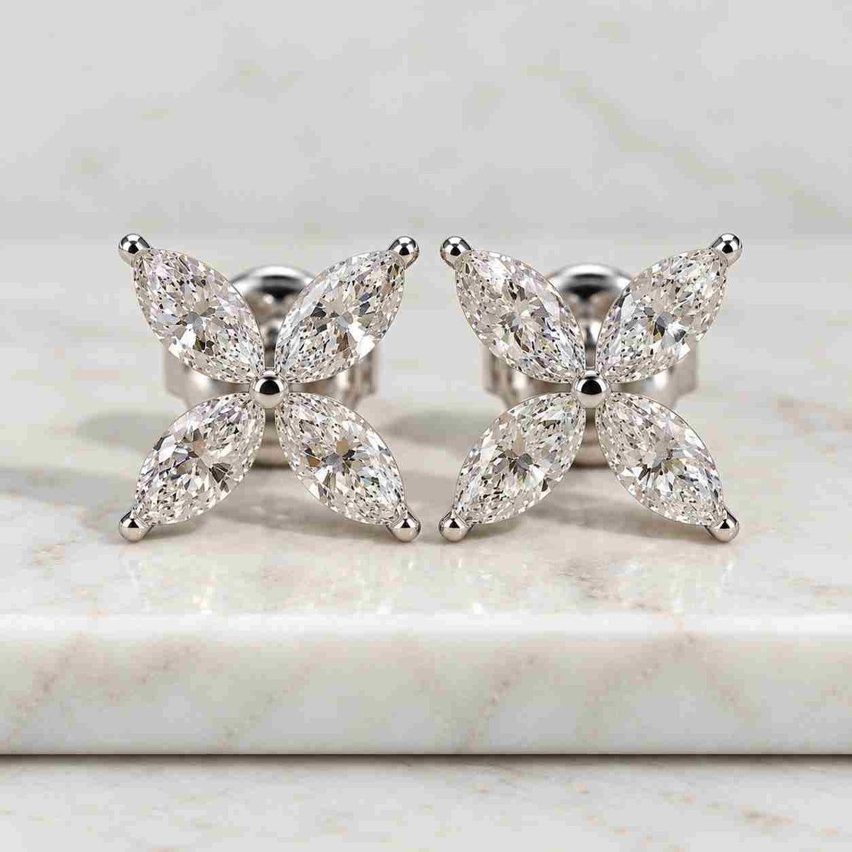 Unique Stackable Marquise Ruby Band Dainty Stacking Ring Antique July Birthstone Gift for Women
