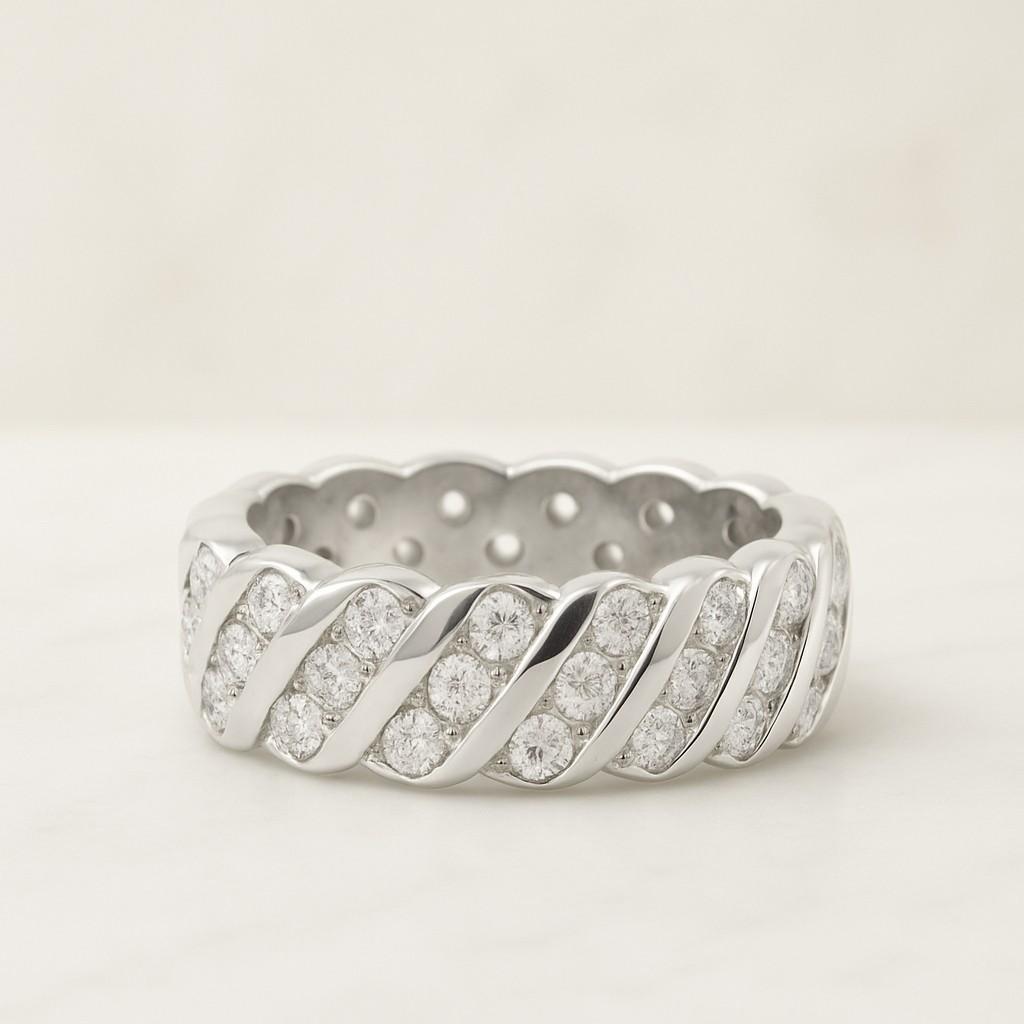 Vintage Style Wedding Band 14K Gold Anniversary Bridal Gift Ring