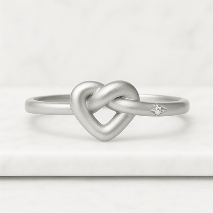 Wave Style Minimalist Diamond Ring Round Cut Moissanite Ring Minimal Line Pave Set Ring 18K Solid Gold Ring Gift For Women