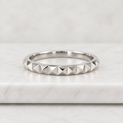 Wavy Diamond Wedding Band Women, 14K Solid Gold Pave Ring Thick, Unique Wedding Rings For Women, Wide Alliance Femme
