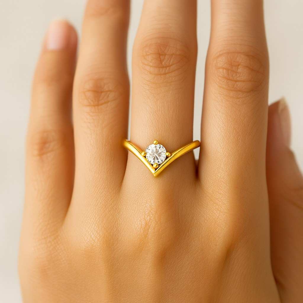 Women 10K Rose Gold 14K White Gold 18K Yellow Gold Sterling Silver Platinum Ring Silver Plated Ring Gifts for Her