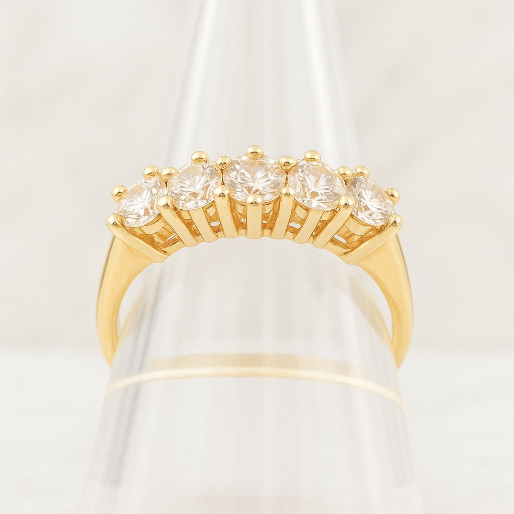 Womens Ring Eternity Band 925 Sterling Silver Diamond Alternative Wedding Ring