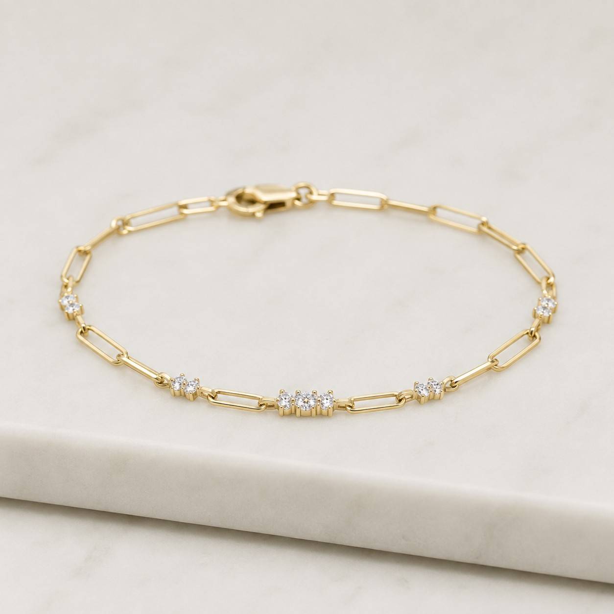 14k yellow gold fancy paperclip chain, 14k gold paperclip bracelet, 14k real gold paperclips necklace, 14k gold 1.8mm-5.8mm women chain
