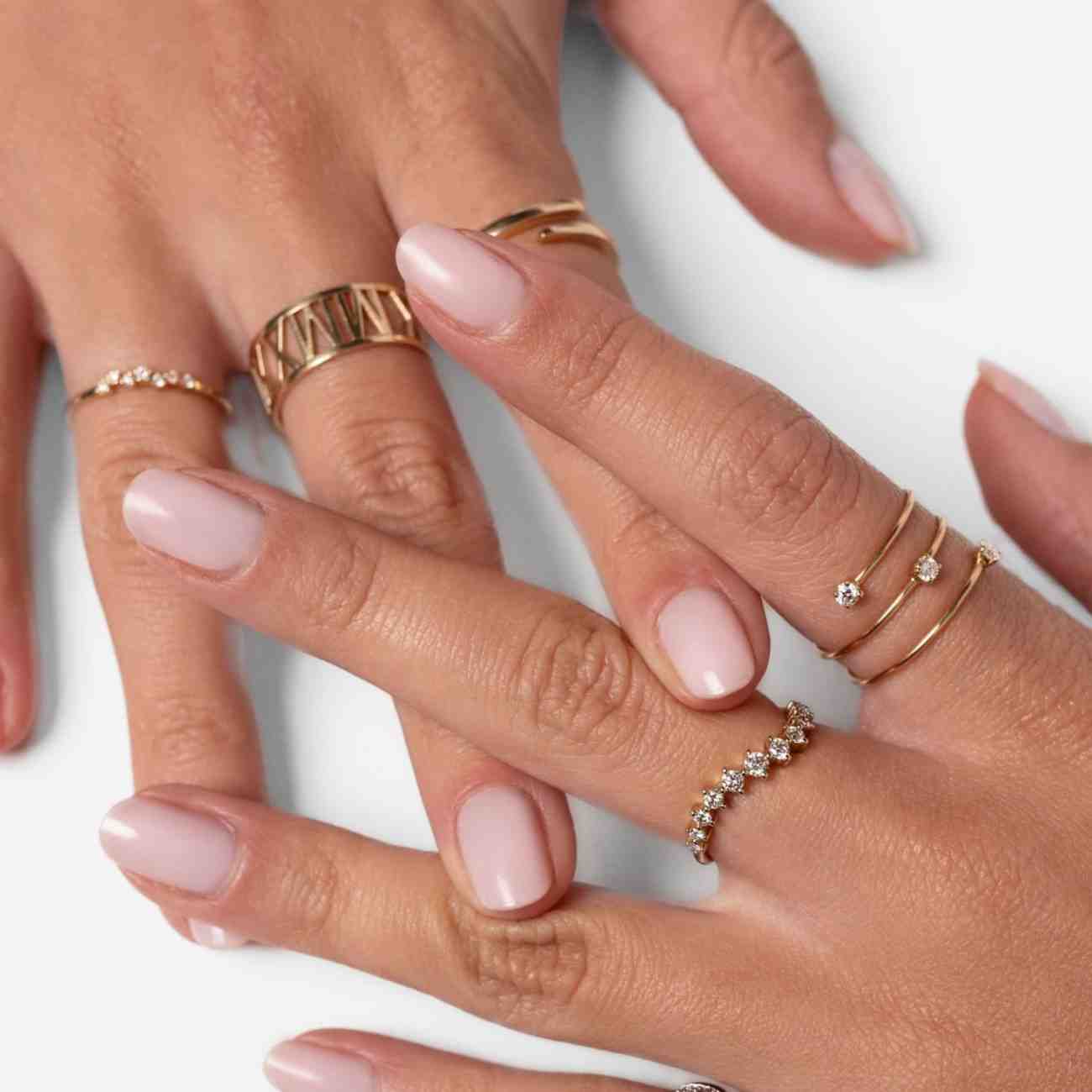 Yellow Gold Solitaire Ring: Lab Grown Diamond Pave Orb Band
