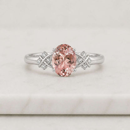 anniversary ring gift for wife gift for girlfriend timeless ring classic jewelry everyday ring special ring standout ring pretty ring floral design ring nature jewelry artisan jewelry oval center ring