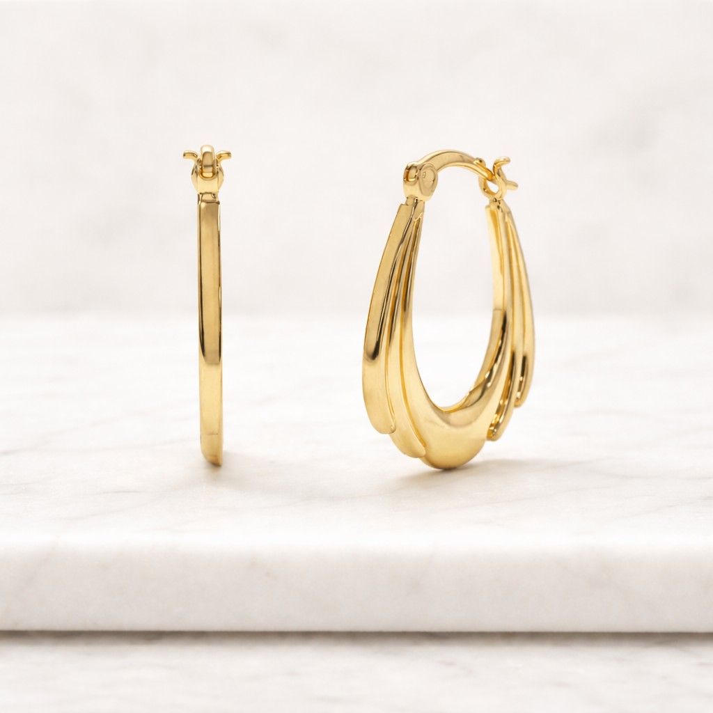 bold gold hoops luxe earrings modern jewelry classy earrings dainty hoops everyday hoops women jewelry fine hoops premium earrings smooth hoops polished hoops