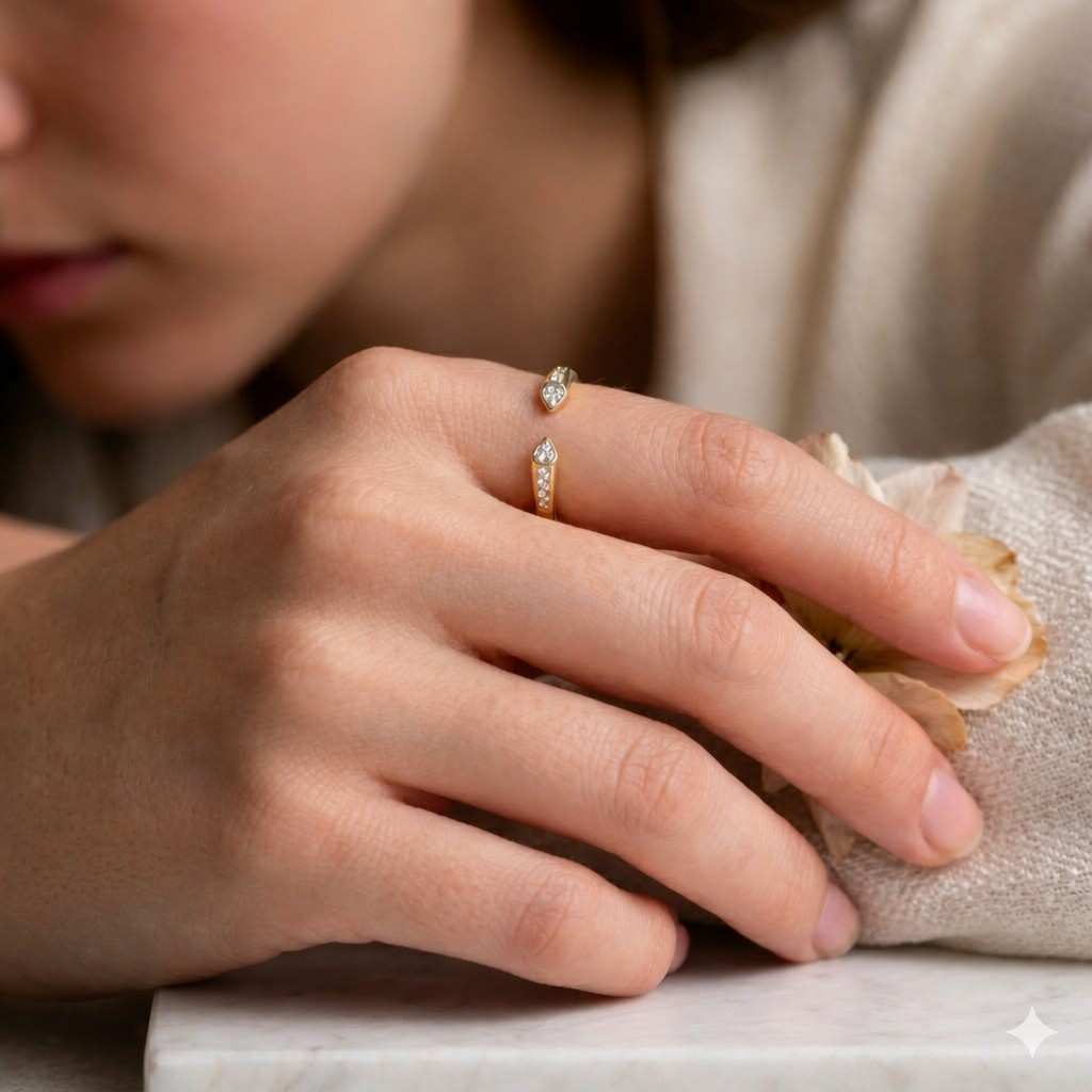 brilliant cut ring sparkle jewelry gemstone fashion ring gemstone stacking ring gemstone statement ring gemstone cuff ring