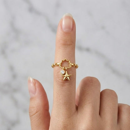celestial charm cute accessory dainty jewelry fine jewelry women jewelry girls ring teen jewelry gift for her fashion jewelry trendy jewelry minimal jewelry modern jewelry