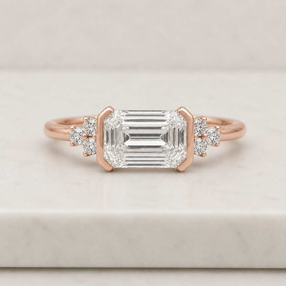 certified diamond ring conflict free diamond lab grown diamond colorless moissanite forever moissanite brilliant moissanite diamond alternative luxury gemstone clear crystal ring white stone ring