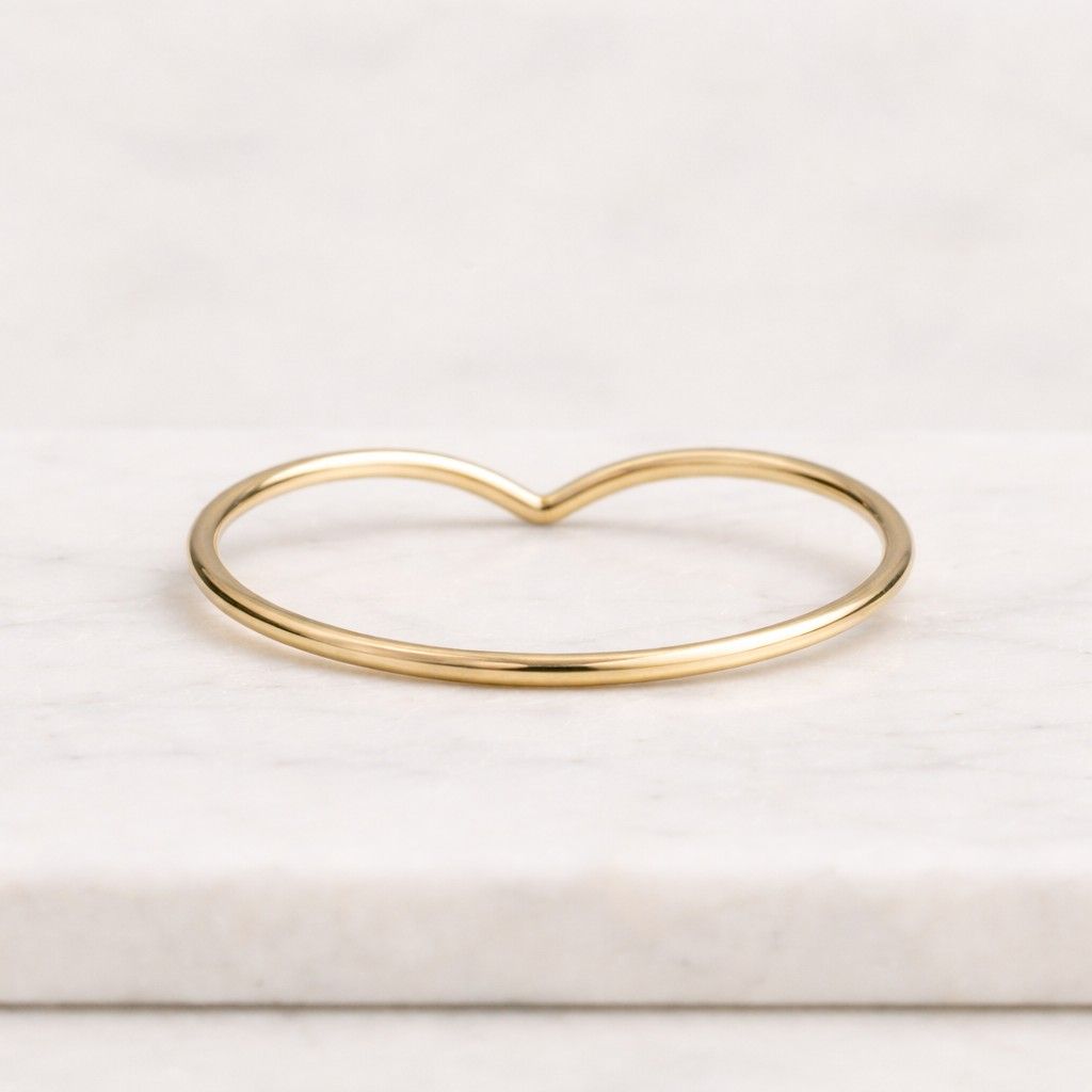 chevron band v shaped ring wishbone band curved wedding band stacking band nesting wedding ring contour wedding ring ring stack set fitted ring shadow band ring spacer band ring jacket band crown ring