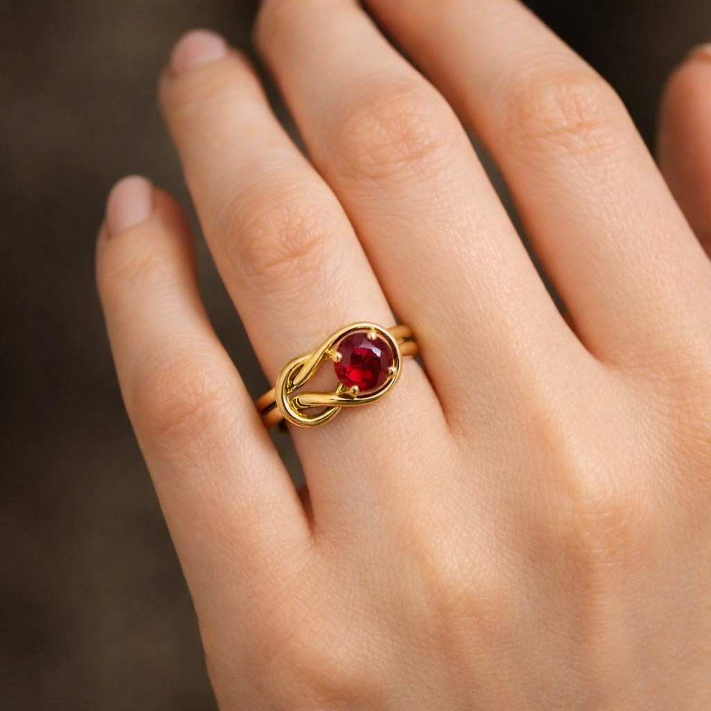 chic ring feminine ring handcrafted ring quality ring gemstone jewelry red gem ring vivid stone ring sparkling ring elegant jewelry stacking ring matching ring wedding band ring