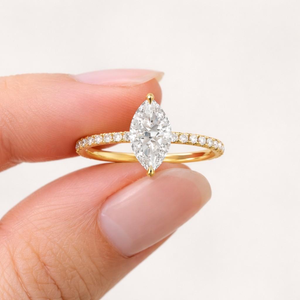 classic engagement ring delicate engagement ring simple engagement ring sparkling engagement ring proposal ring for her women jewelry