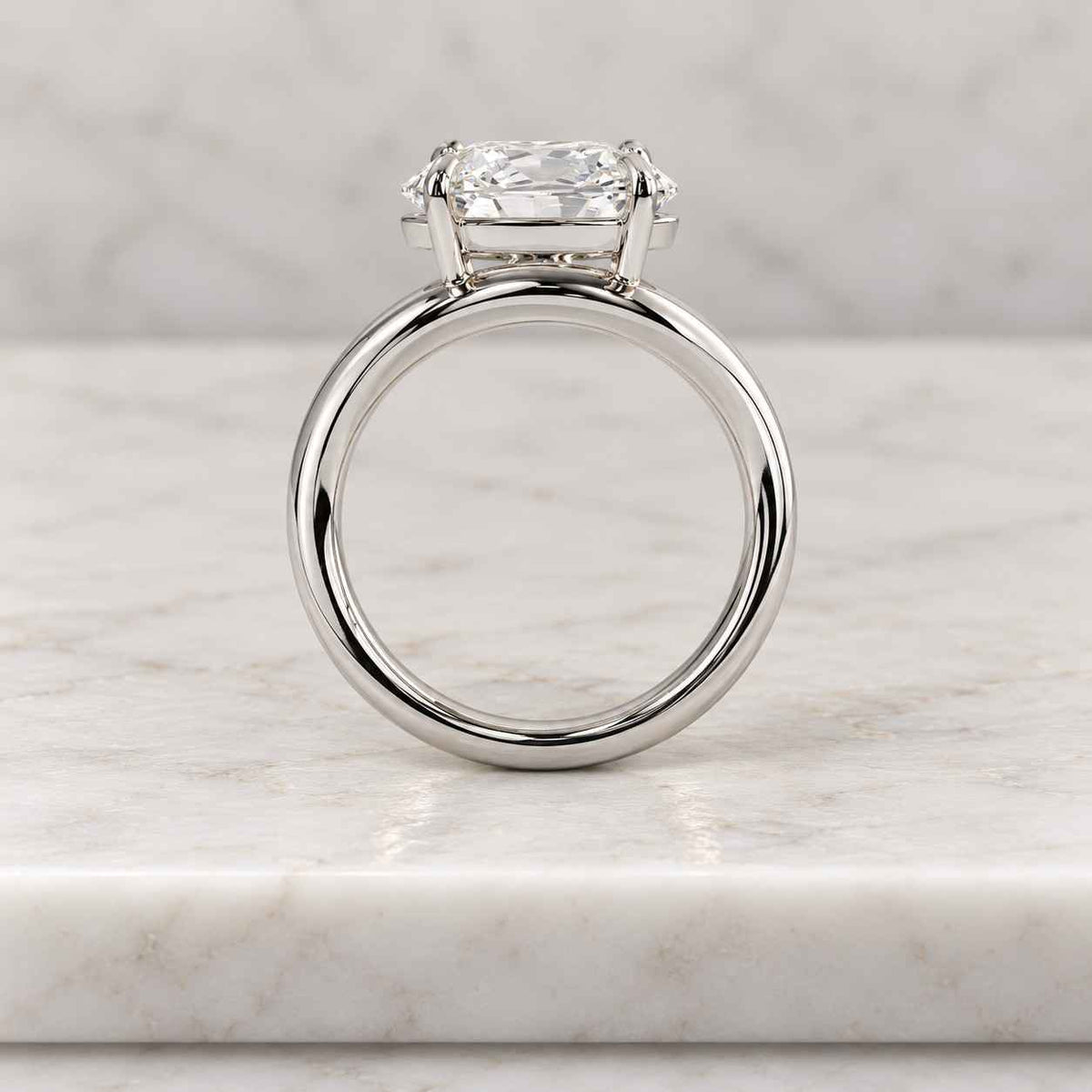 1 ct igi certified lab grown diamond engagement ring solid gold ring oval cut lab diamond ring 