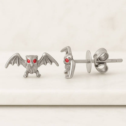 Red Maple Leaf Earrings Gold plated Sparkling Red Zircon Stud Drop Elegant Fall Holiday Jewelry Thanksgiving Christmas Gift for Her