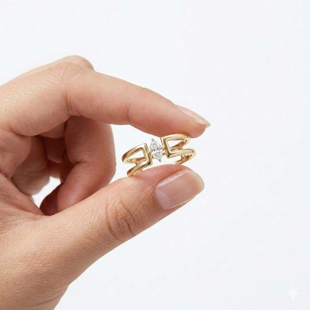 crafted jewelry artisan ring premium jewelry signature ring stack ring designer jewelry minimal jewelry trendy jewelry timeless ring sophisticated ring
