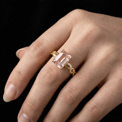 crystal ring center stone ring side stone ring polished ring bright finish ring comfort fit ring slender band ring decorative ring romantic ring eye catching ring heirloom ring