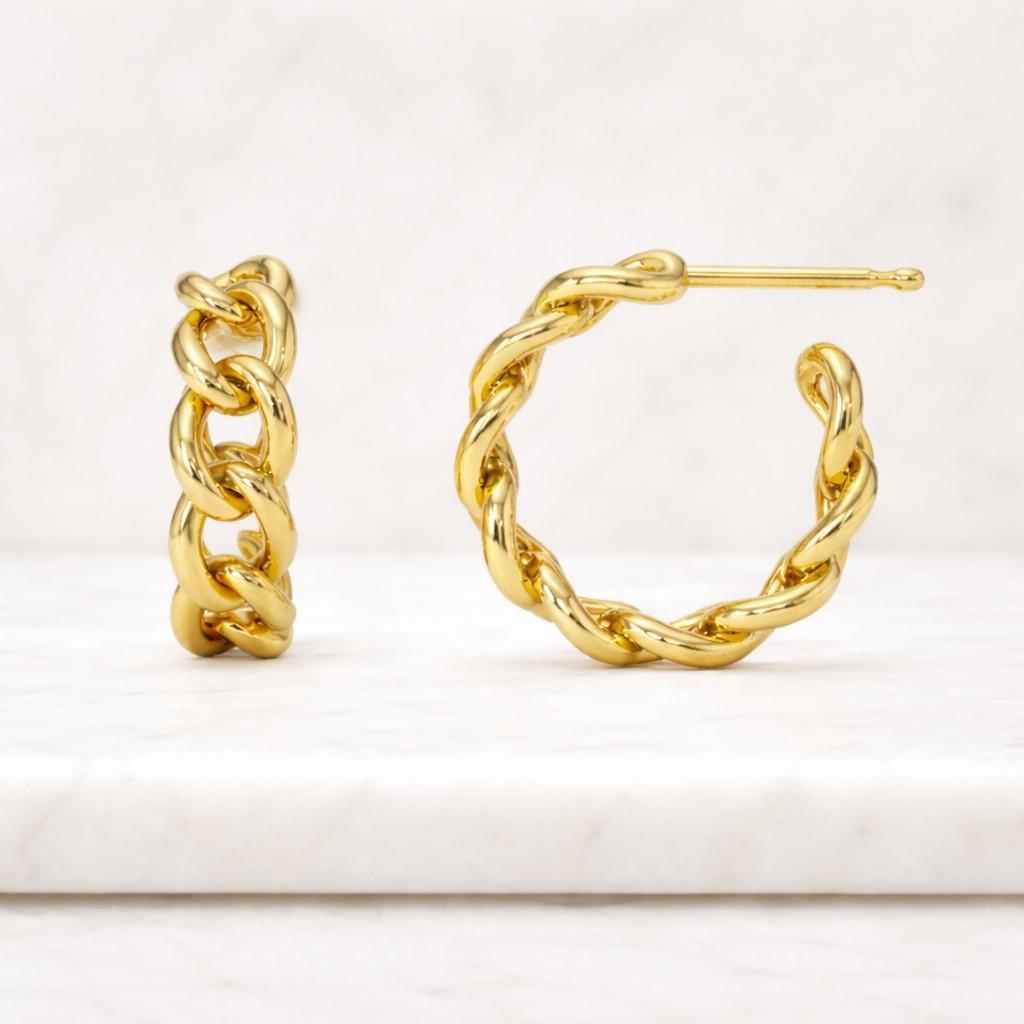 curb chain earrings rope chain earrings large hoop earrings medium hoop earrings small hoop earrings circle earrings round hoop earrings