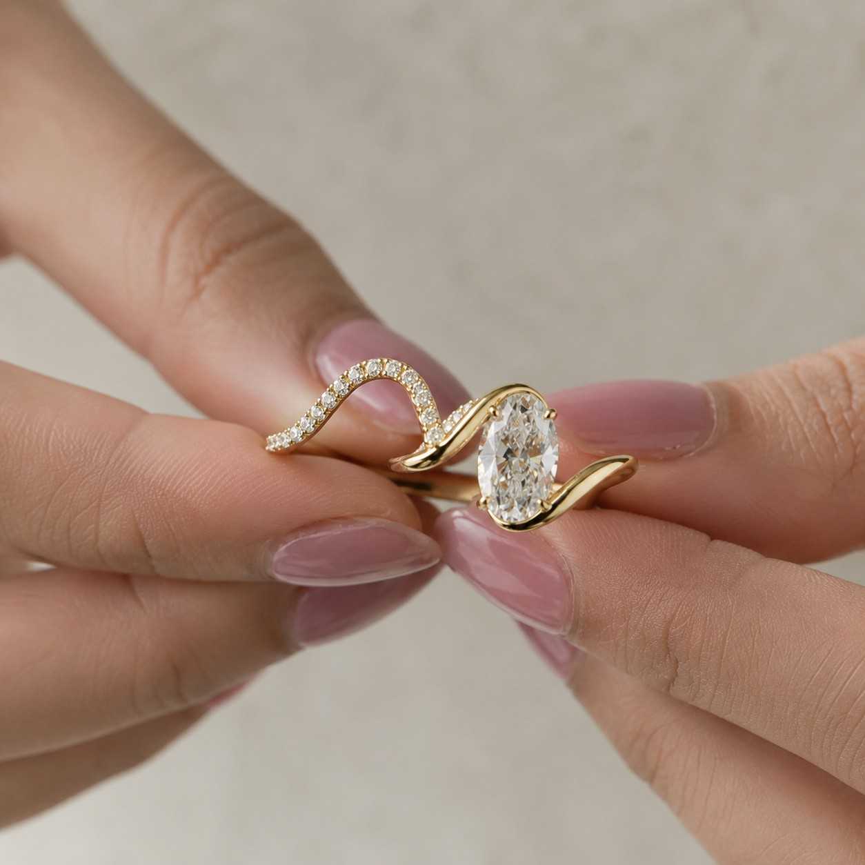 curved wedding band contour band nesting ring enhancer ring wrap ring guard ring chevron band v shaped ring stackable band fitted band bridal set unique ring slim band
