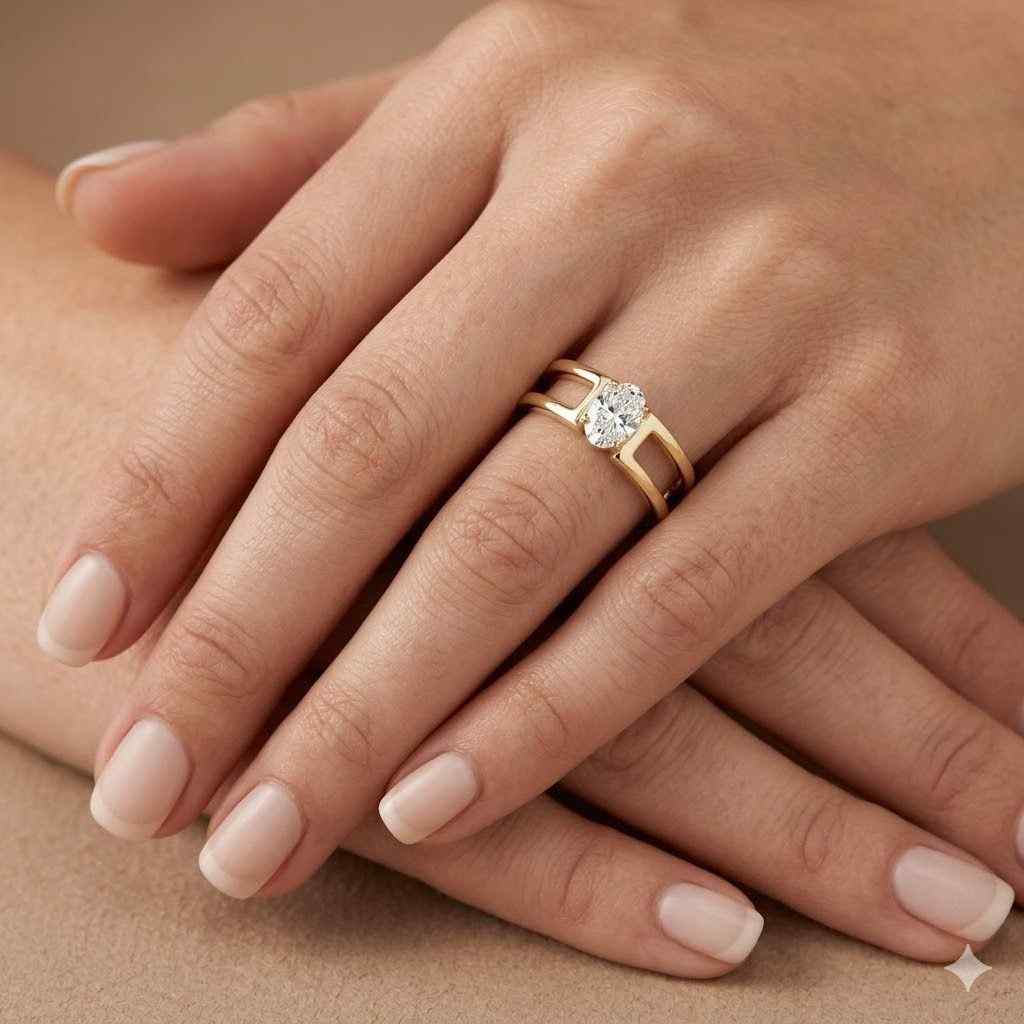 3ct Marquise Cut Moissanite Engagement Ring, 4-Prong Setting, Minimalist Bridal Jewelry, Luxury Promise Ring, Bridal Jewelry Gift for Her
