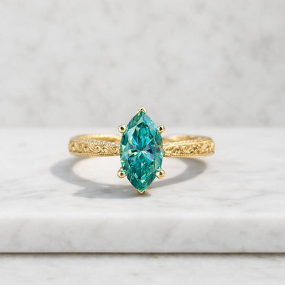 decorative jewelry ornate jewelry fashion jewelry daily jewelry wearable ring refined ring sleek ring bright jewelry shiny ring sparkling jewelry teal jewelry blue jewelry ring
