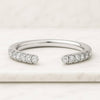 Open Cuff Wedding Ring For Her