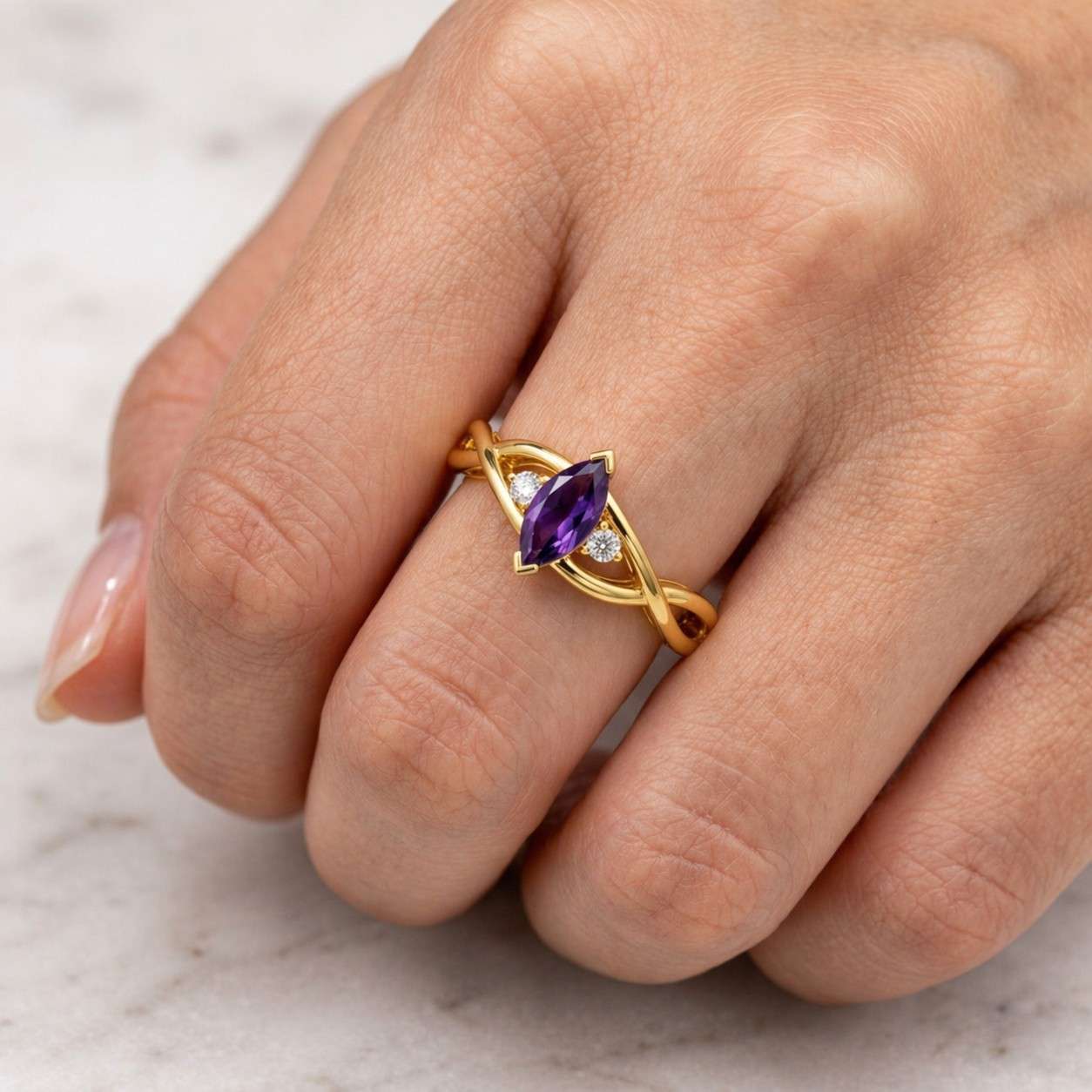 designer ring artisan ring romantic ring eye shape ring vine ring crossover band loop ring decorative ring luxury ring heirloom ring trendy ring chic ring cute ring