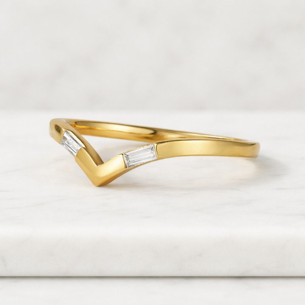 solid gold emerald cut moissanite eternity band ring,
