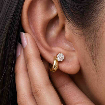 diamond earrings moissanite earrings lab diamond earrings cubic zirconia earrings cz earrings