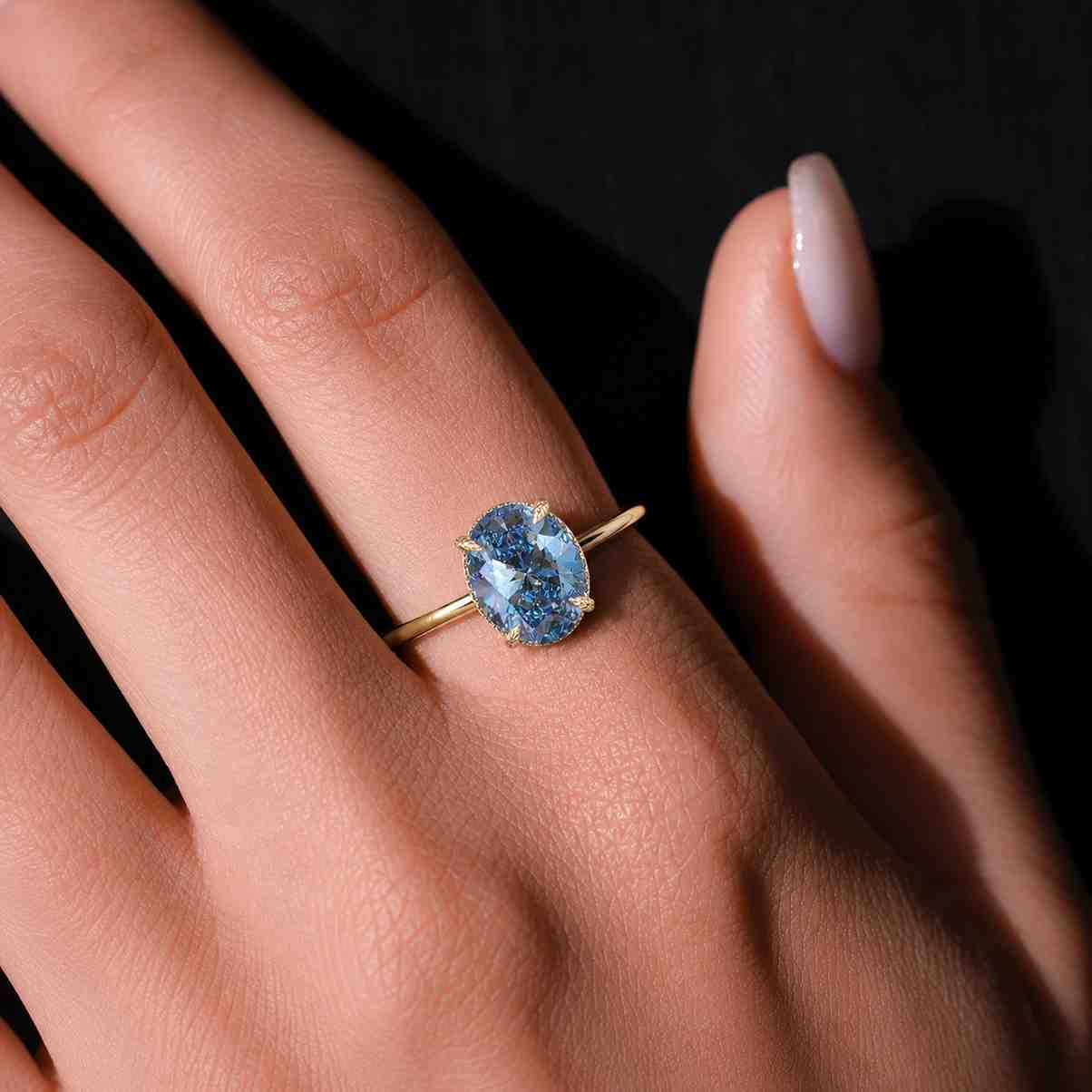 diamond engagement diamond solitaire blue diamond oval diamond fine diamond bridal diamond luxury diamond ethical diamond