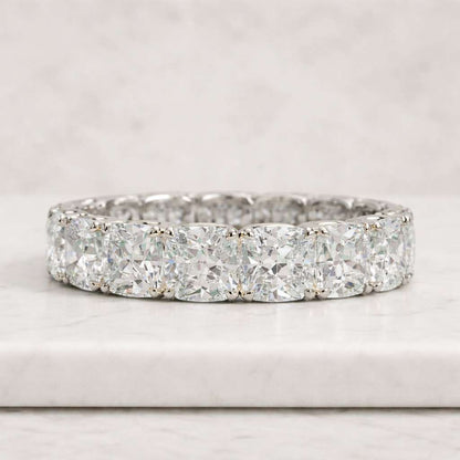 diamond eternity ring moissanite eternity ring lab diamond ring cubic zirconia ring diamond band ring moissanite band ring