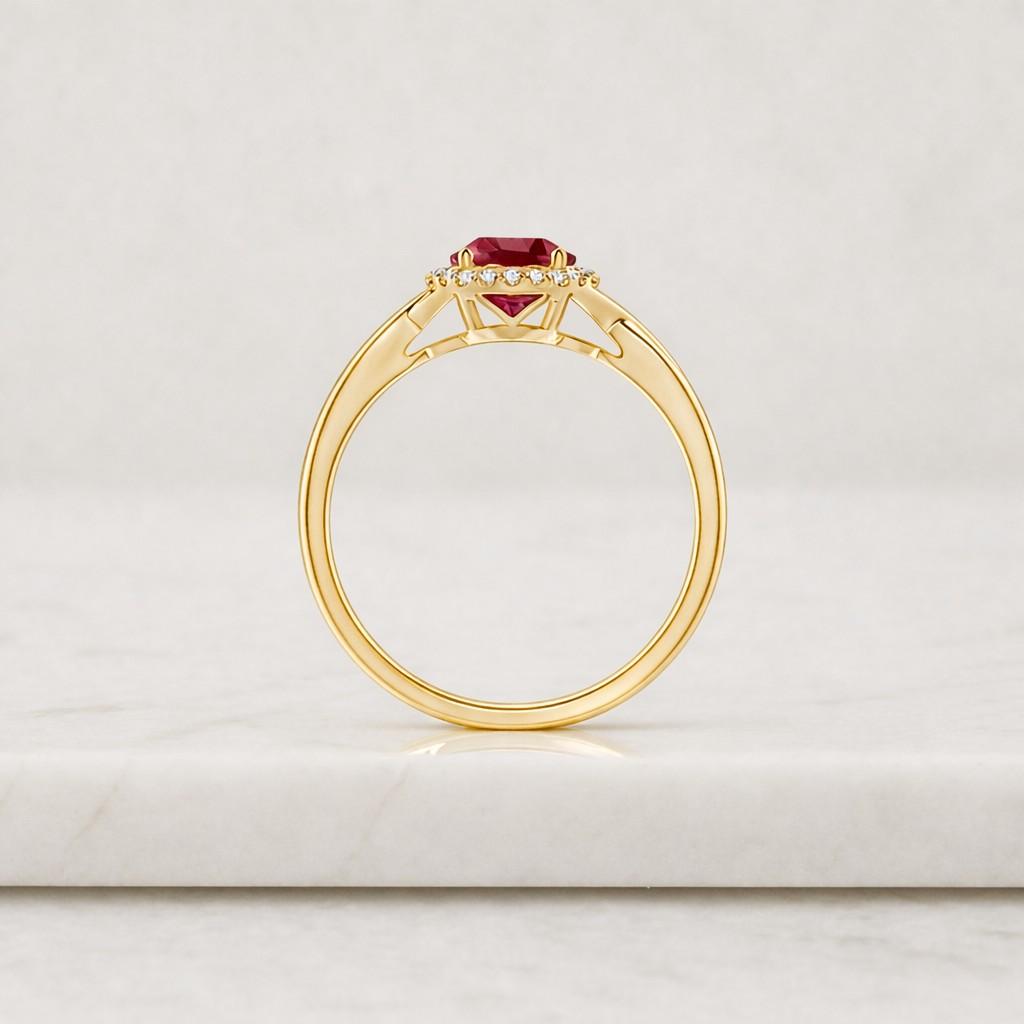 diamond halo infinity band delicate ring romantic ring feminine ring artisan ring custom ring anniversary ring engagement ring bright red ring yellow ring petite ring band ring