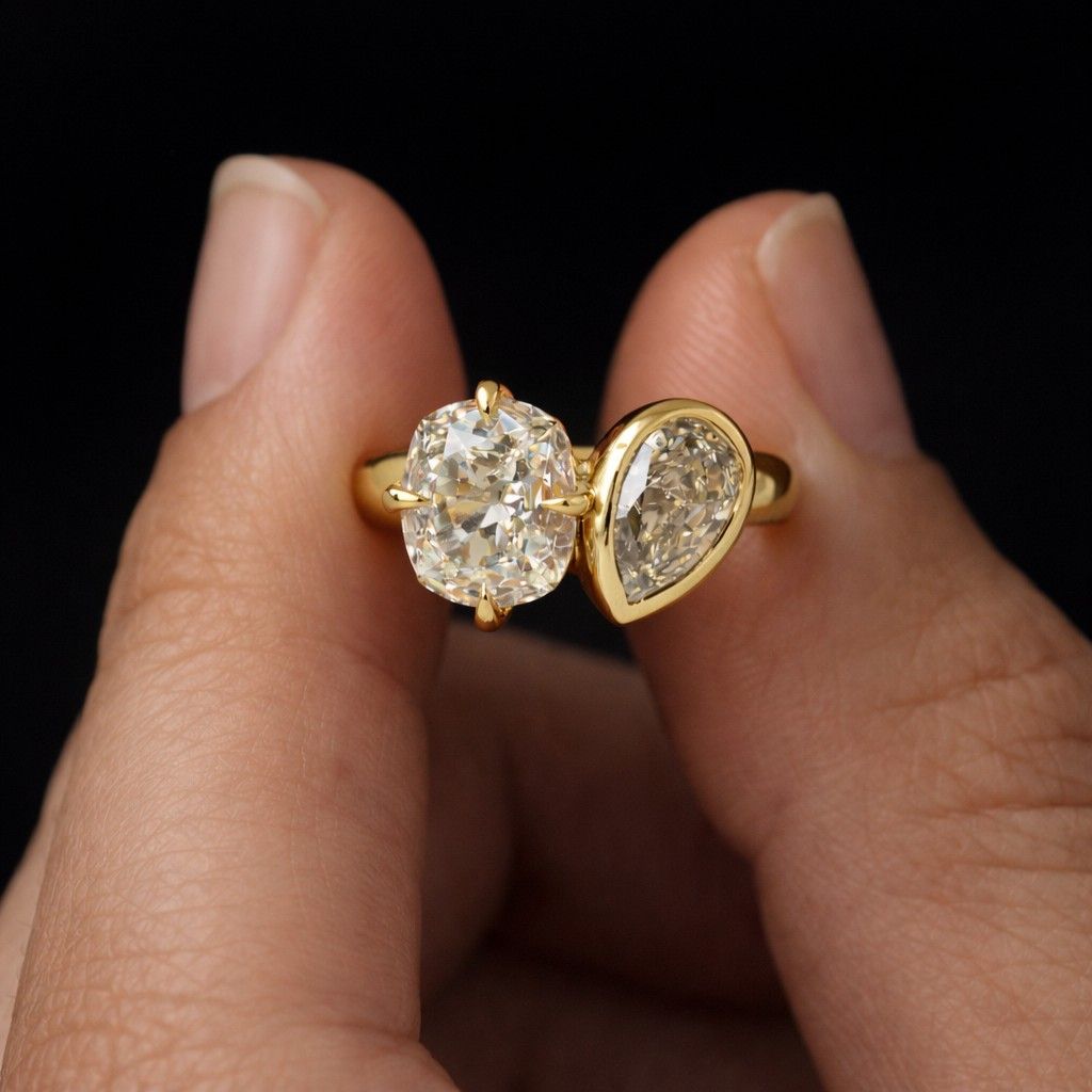 diamond ring moissanite ring lab diamond ring cubic zirconia ring cz ring natural diamond ring gemstone jewelry