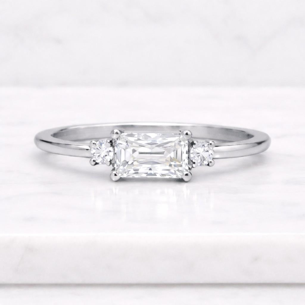 diamond ring moissanite ring lab diamond ring cubic zirconia ring natural diamond ring clear stone ring white gemstone ring