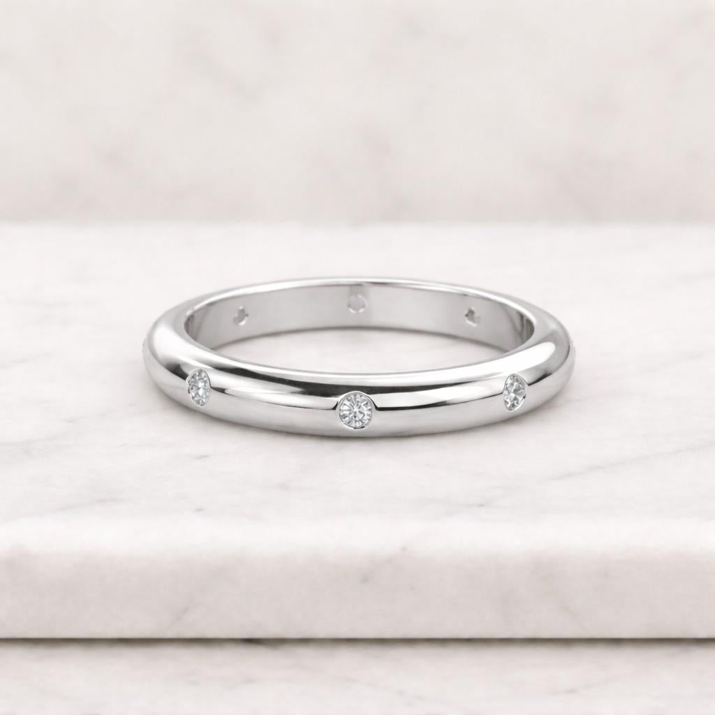 durable gold ring heirloom ring gold wedding band gold stacking band gold promise ring gold anniversary ring