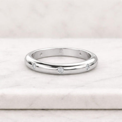 durable gold ring heirloom ring gold wedding band gold stacking band gold promise ring gold anniversary ring