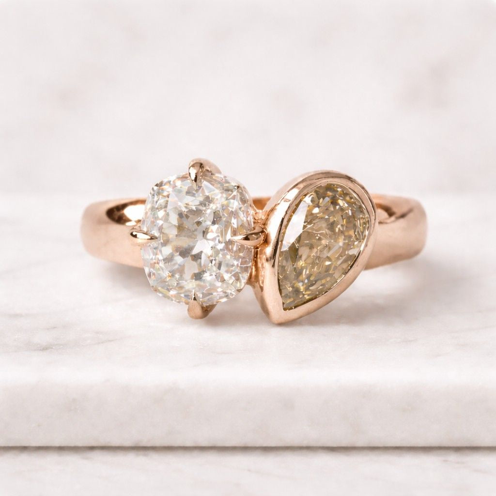 elongated oval ring teardrop ring pear shaped ring oval shaped ring bezel pear ring prong oval ring asymmetrical ring