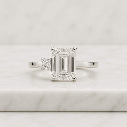 emerald cz clear diamond clear moissanite clear gemstone colorless stone sparkling stone