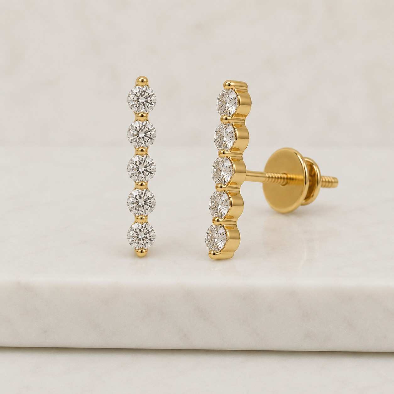 round earrings round cut studs round stone earrings round diamond earrings round moissanite earrings