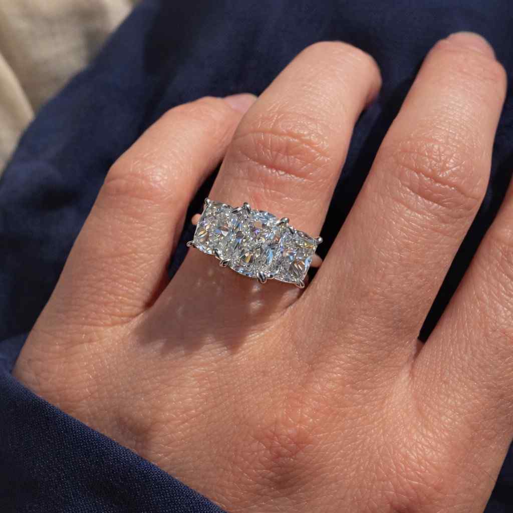 engagement ring diamond alternative ring affordable luxury ring premium moissanite ring brilliant moissanite ring